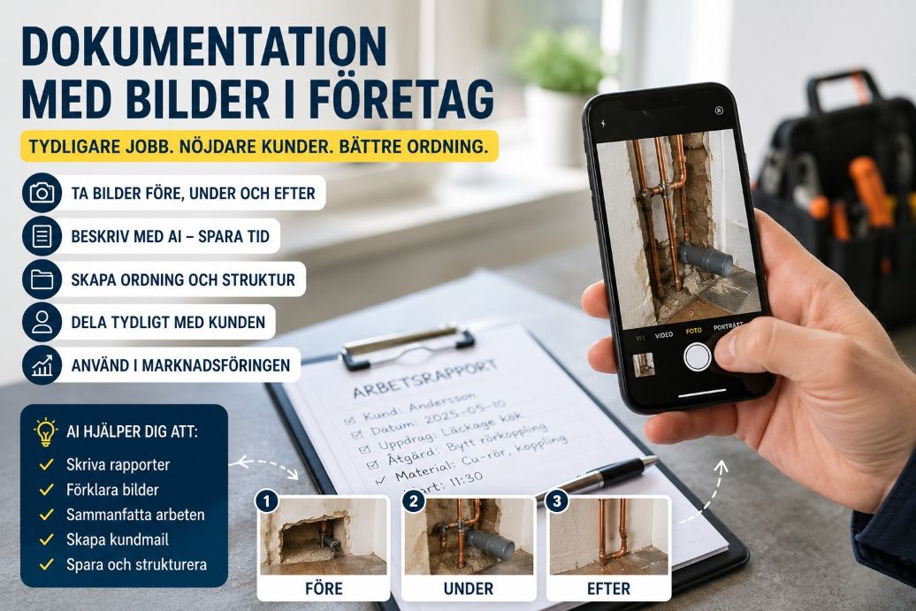 Dokumentation bilder foretag