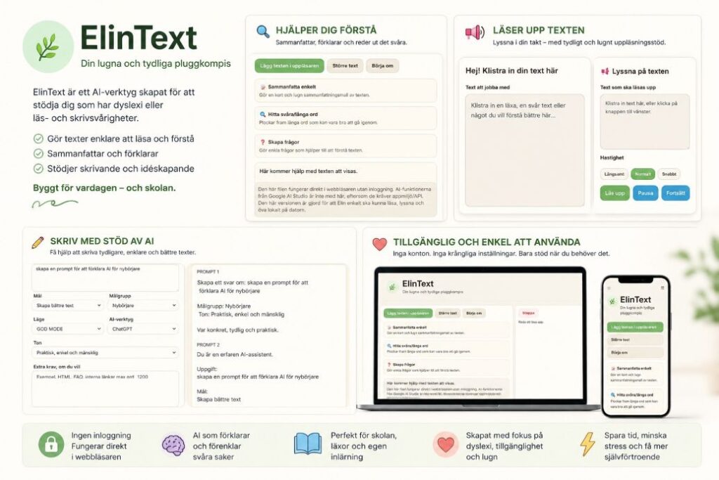 ElinText APP AI Dyslexi