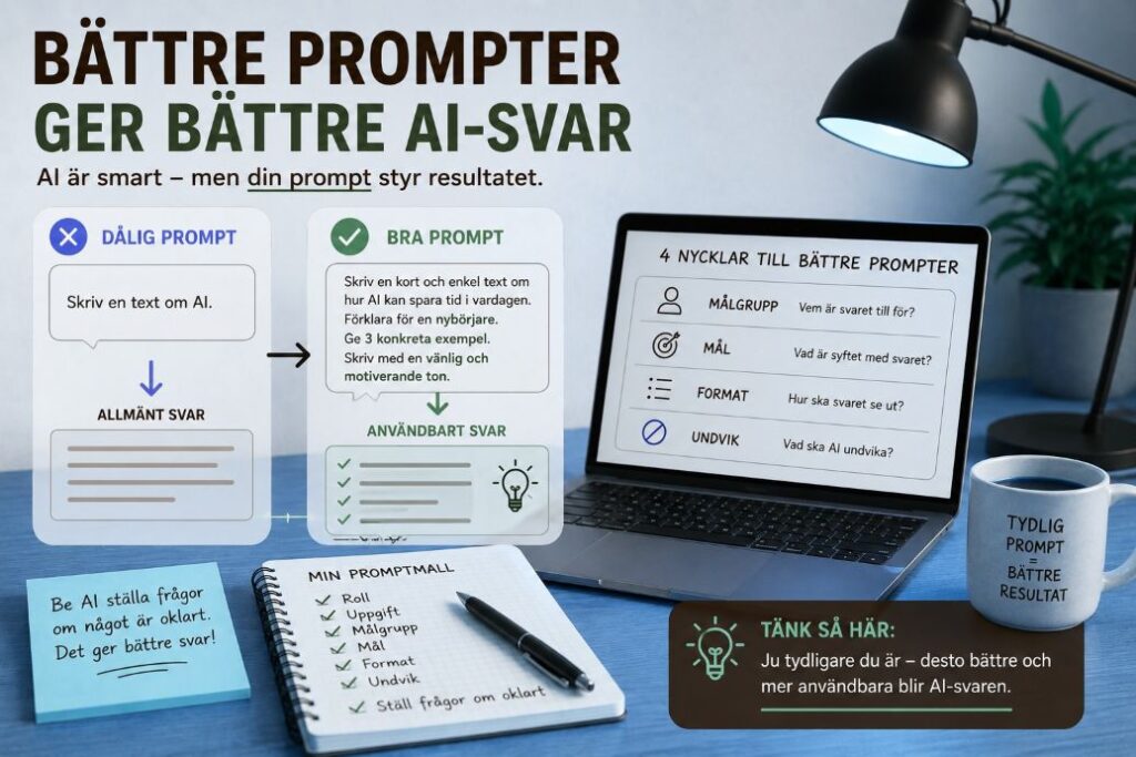 Fixa dina prompter