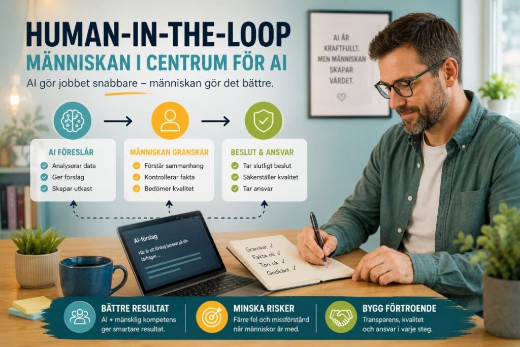 Human in the AI loop