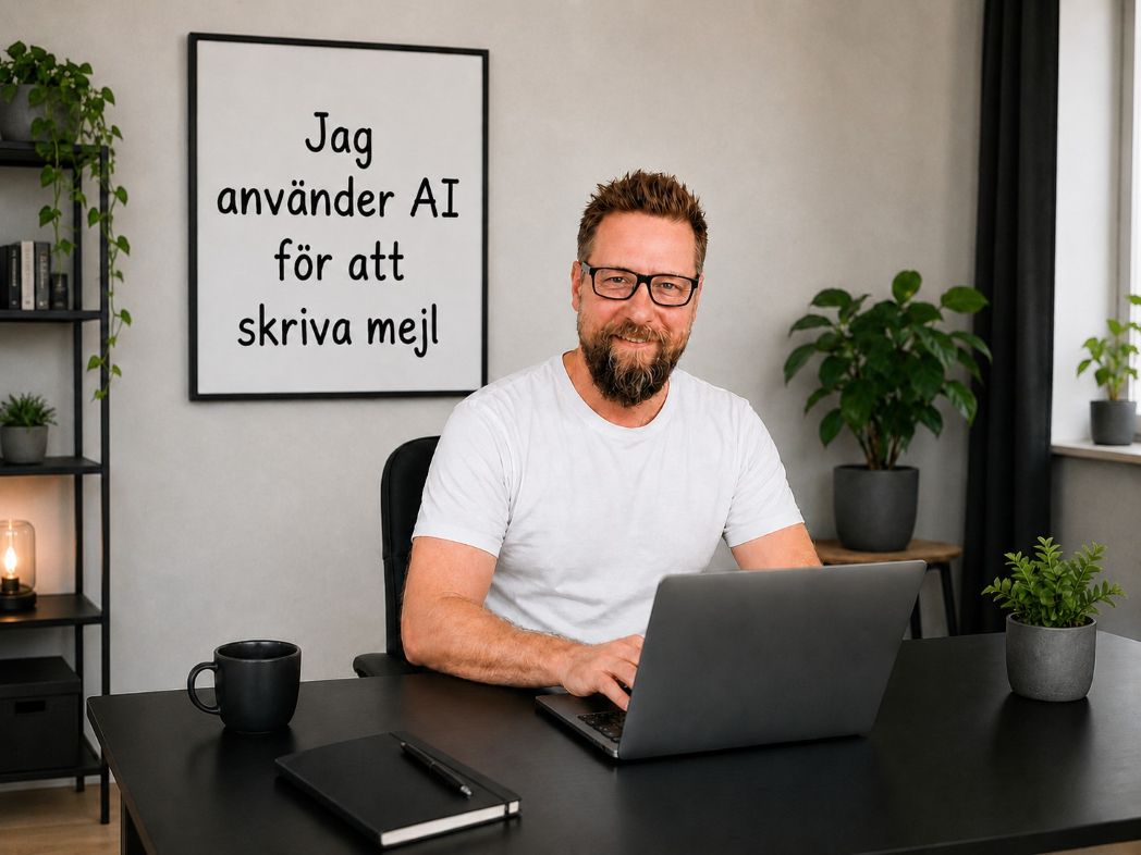 Jag anvander AI skriva mail