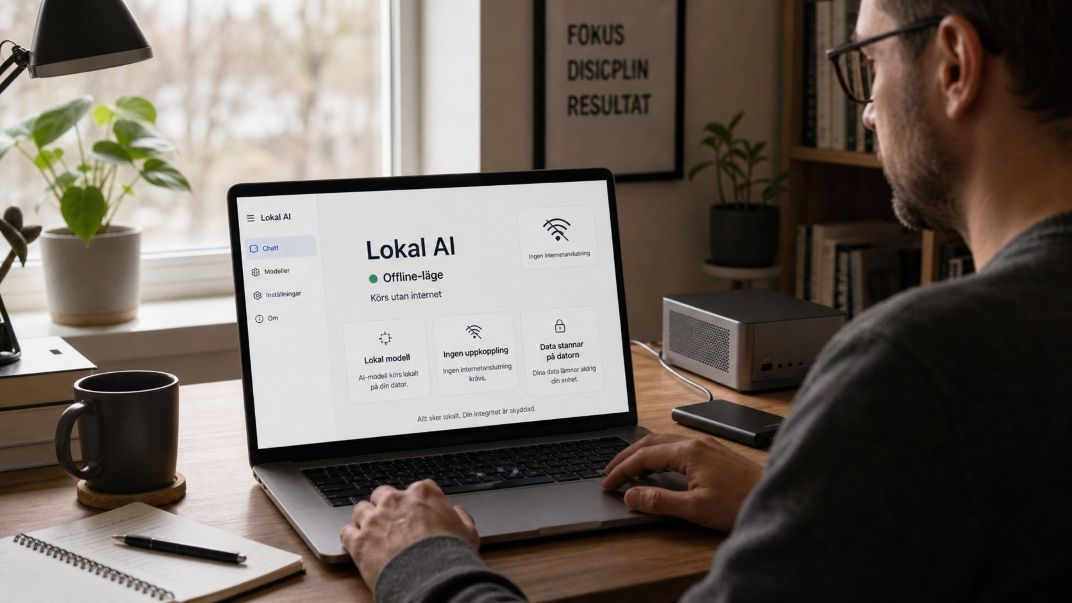 Köra AI utan internet – så fungerar lokal AI i praktiken