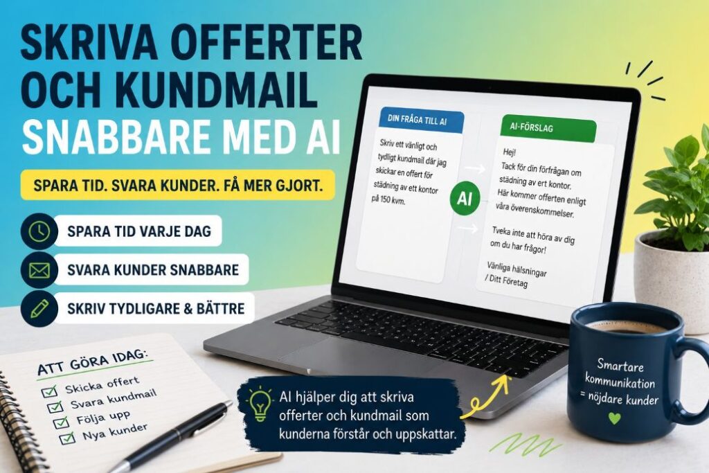 Kundmail snabbare AI