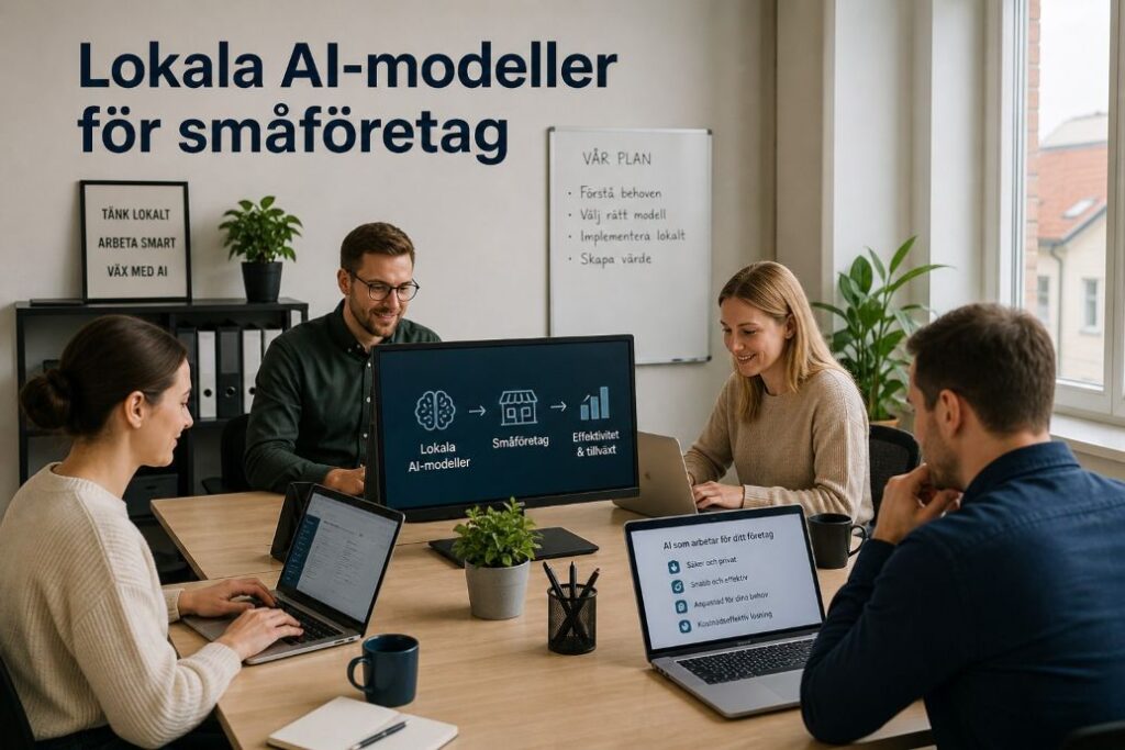 Lokala AI modeller smaforetag
