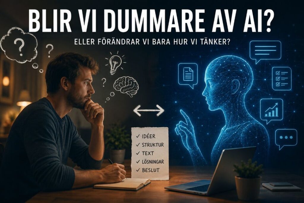 Manniskor dumma AI
