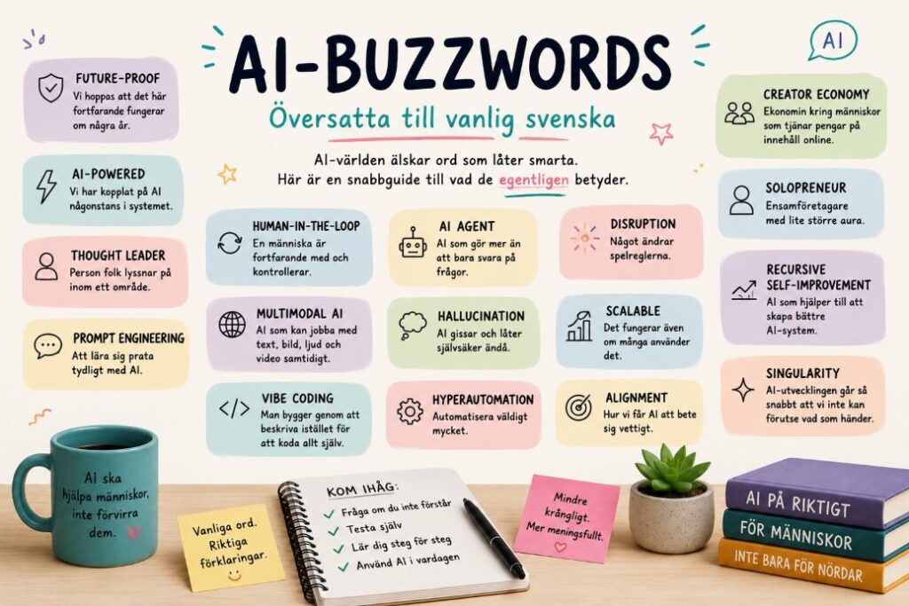 Ordlista AI Buzzwords