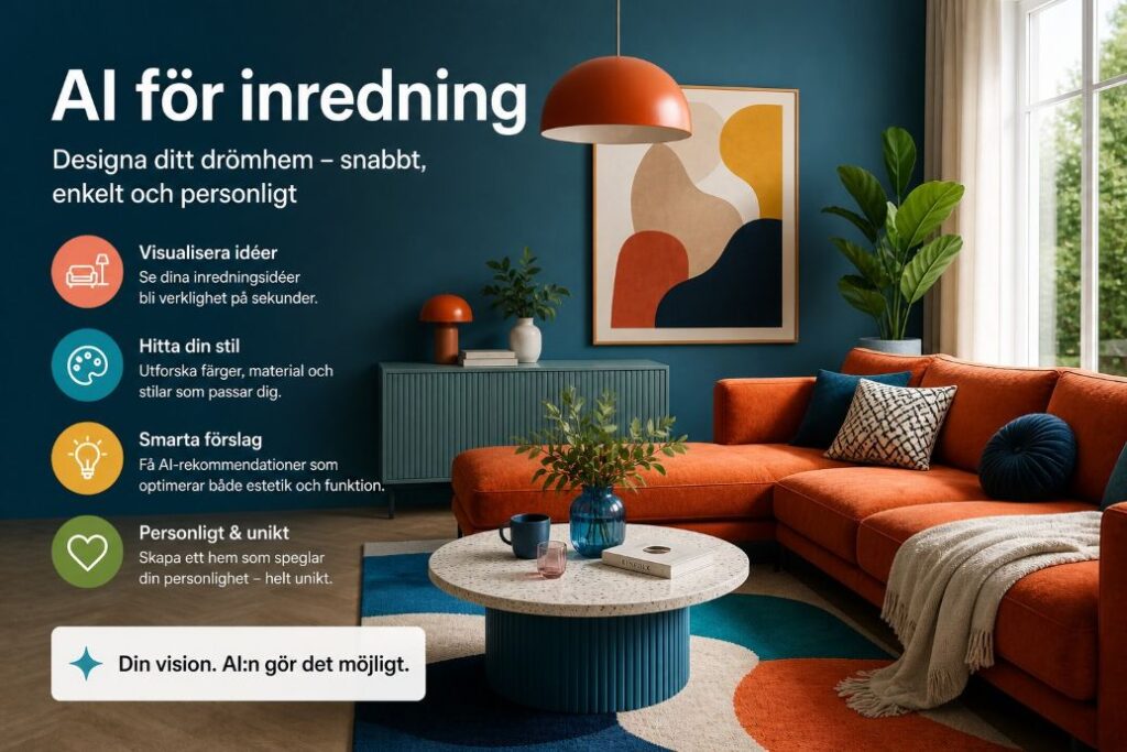 Skapa inredning med AI