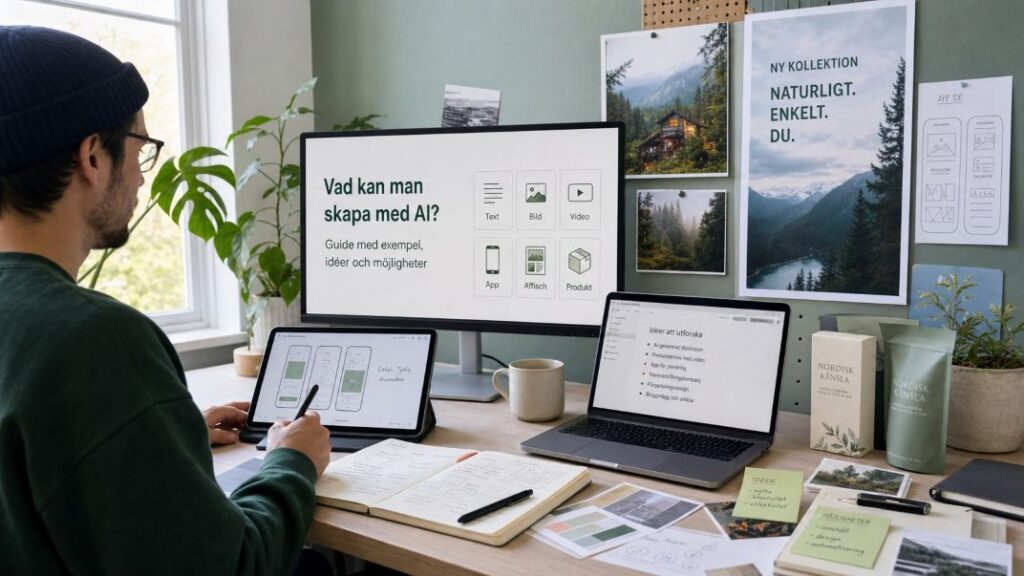 Skapande med AI