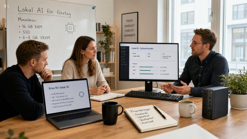 Vilken dator kravs for lokal AI
