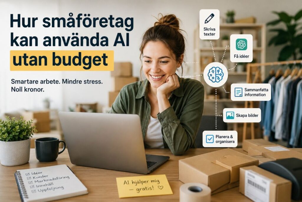 smaforetag AI utan budget