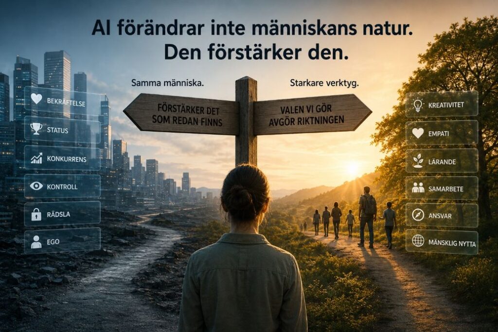 AI andrar inte manniskan