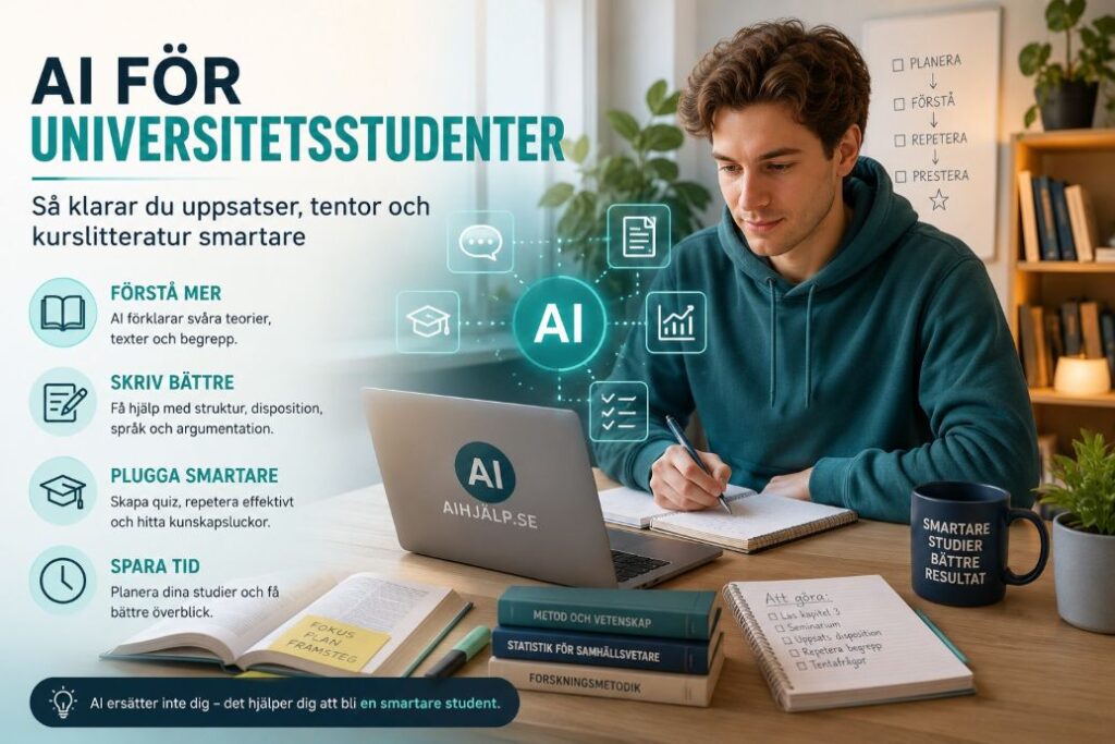 AI hjalp universitetsstudenter