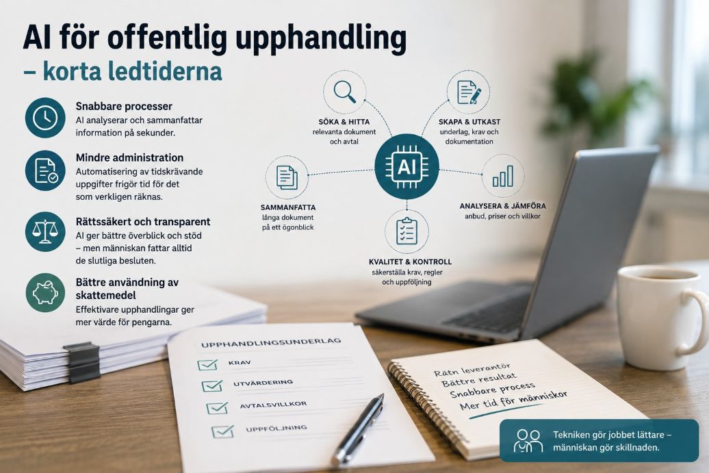AI offentlig upphandling