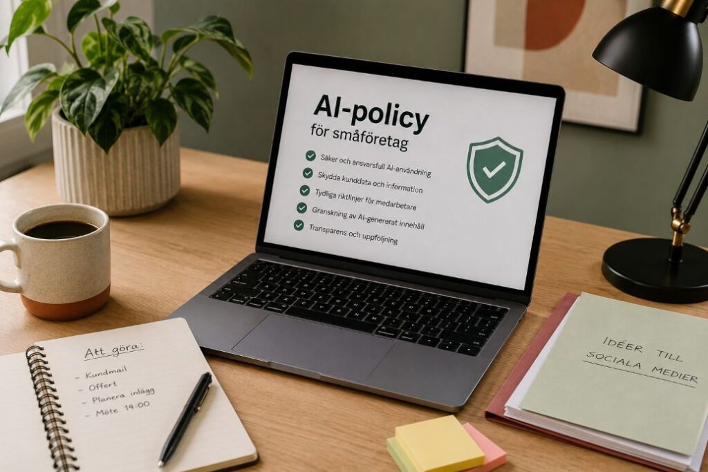 AI policy smaforetagare