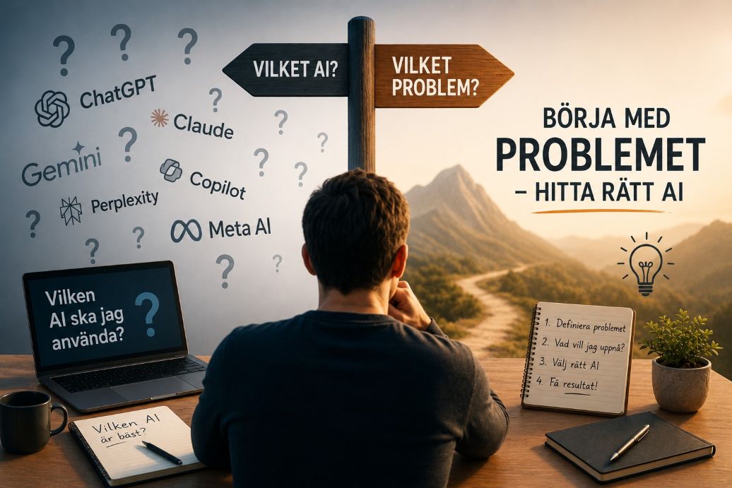 Borja med problemet AI