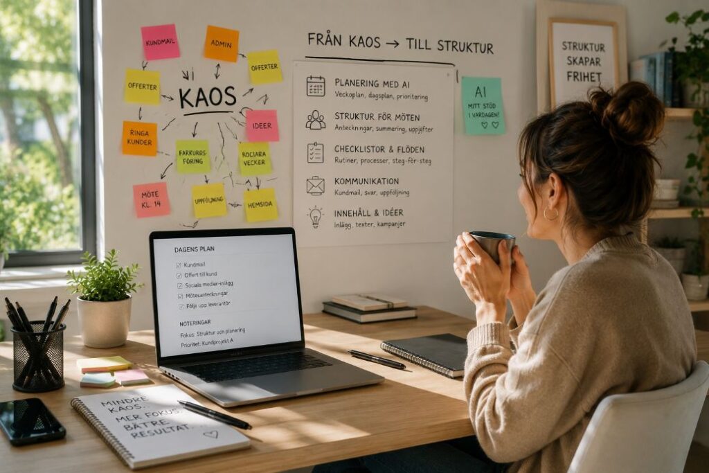 Fran kaos till struktur